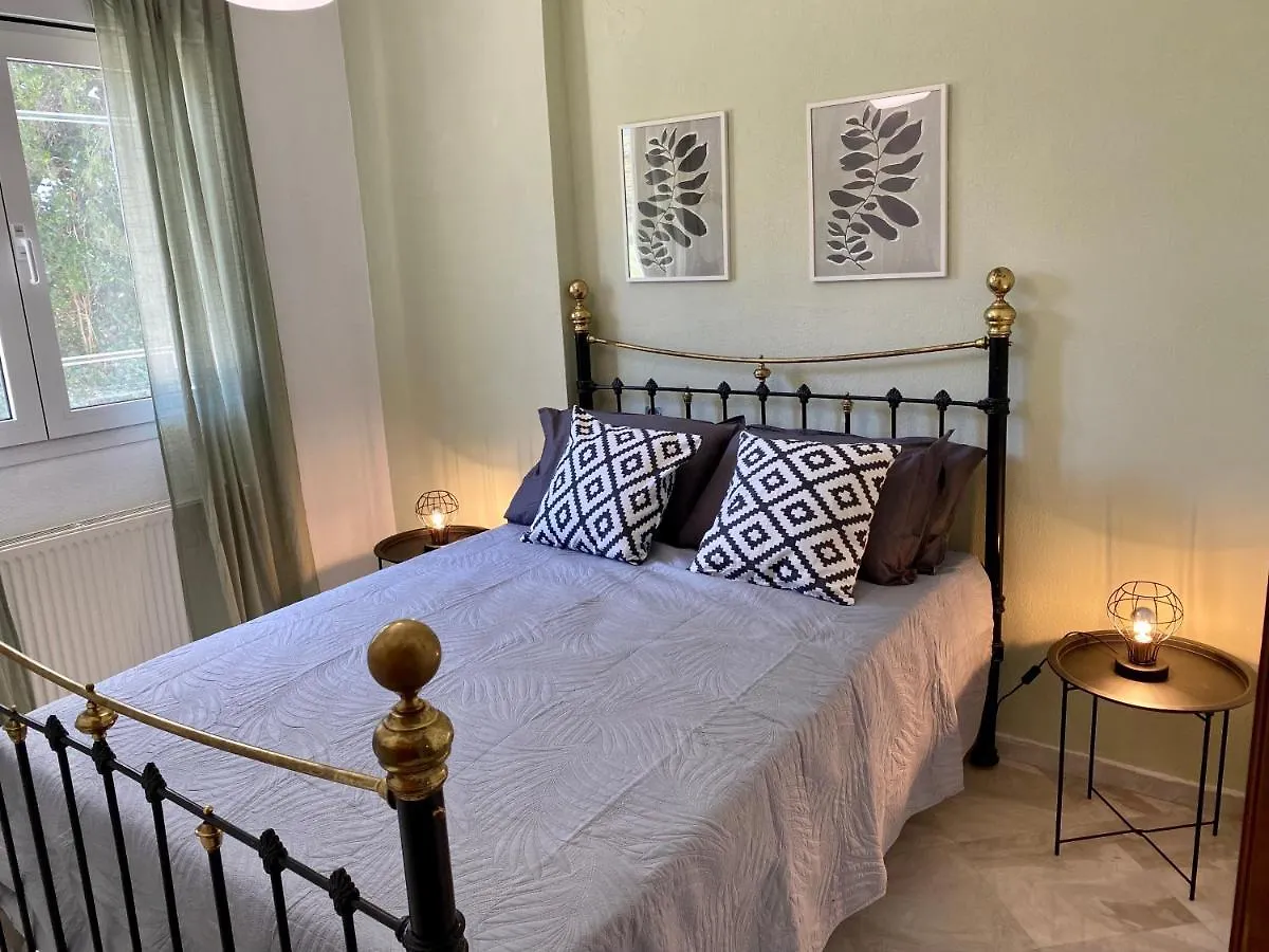 Thalassa - Modern Apartment In Villa With Garden 埃帕诺米 0*,