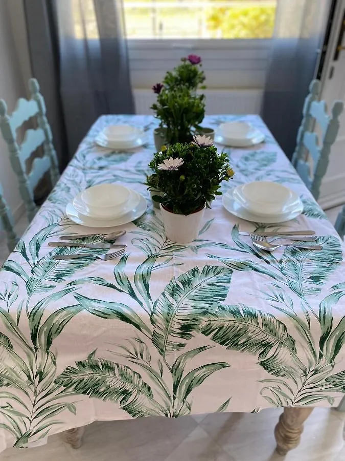 度假居 Thalassa - Modern Apartment In Villa With Garden 埃帕诺米